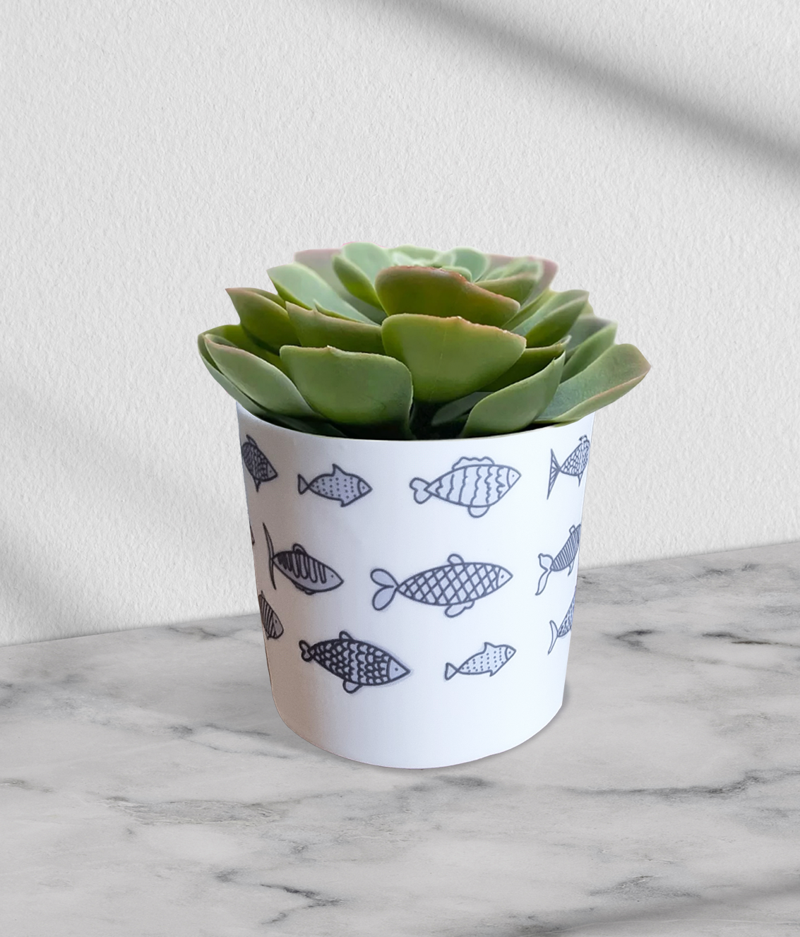Planter Pots-Fish patten-Large
