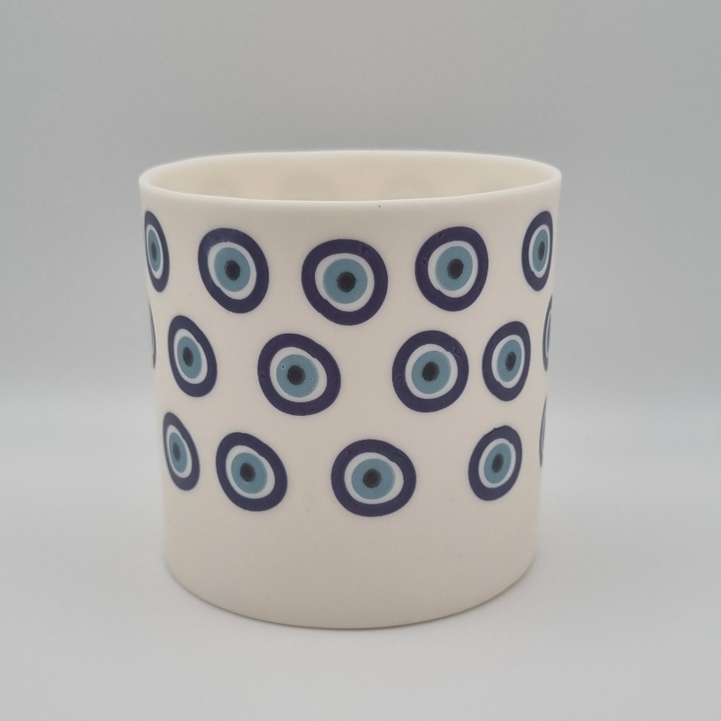 Large -Evil eye-Planter Pot