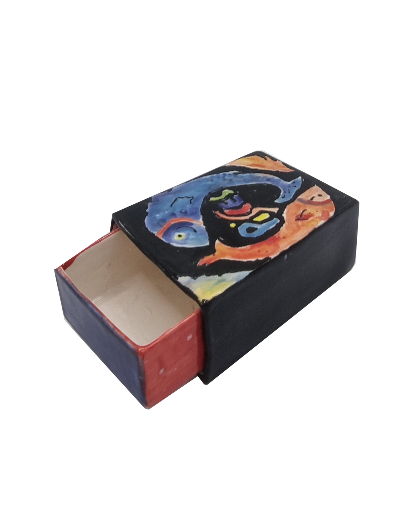 Made to order: Ceramic matchbox- Zodiac -Pisces